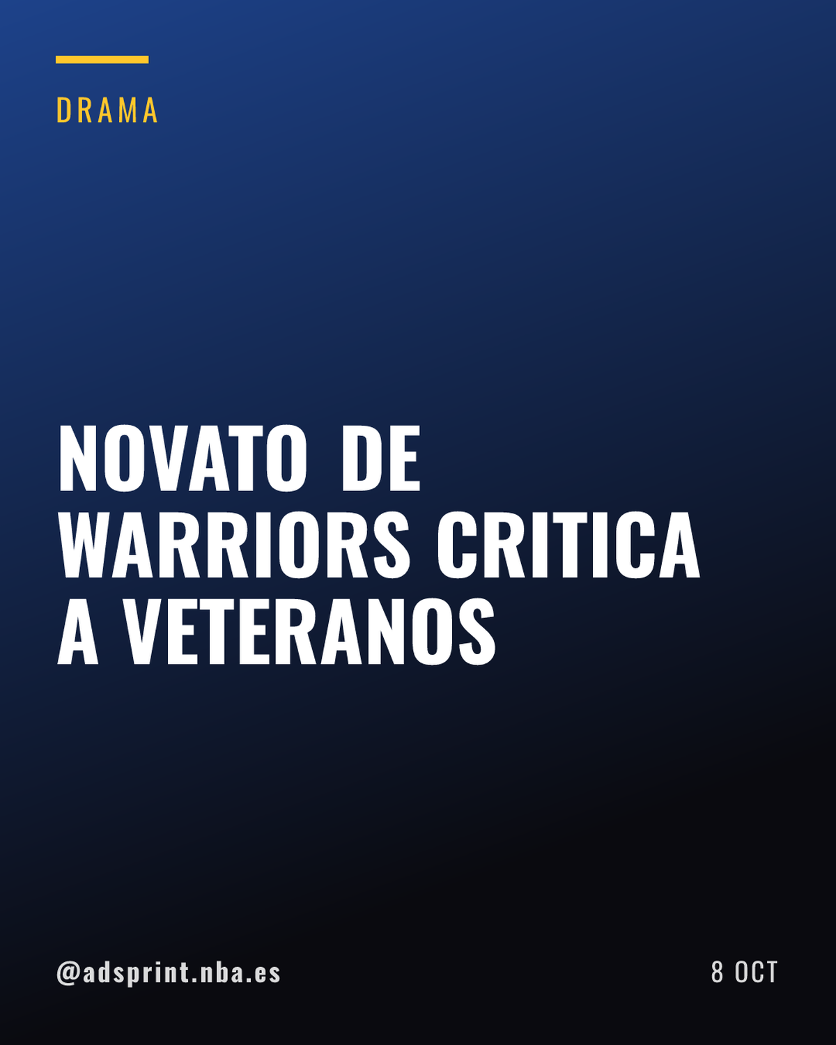 Yaxel Lendeborg debuta con los Warriors y critica hábitos perezosos en la NBA