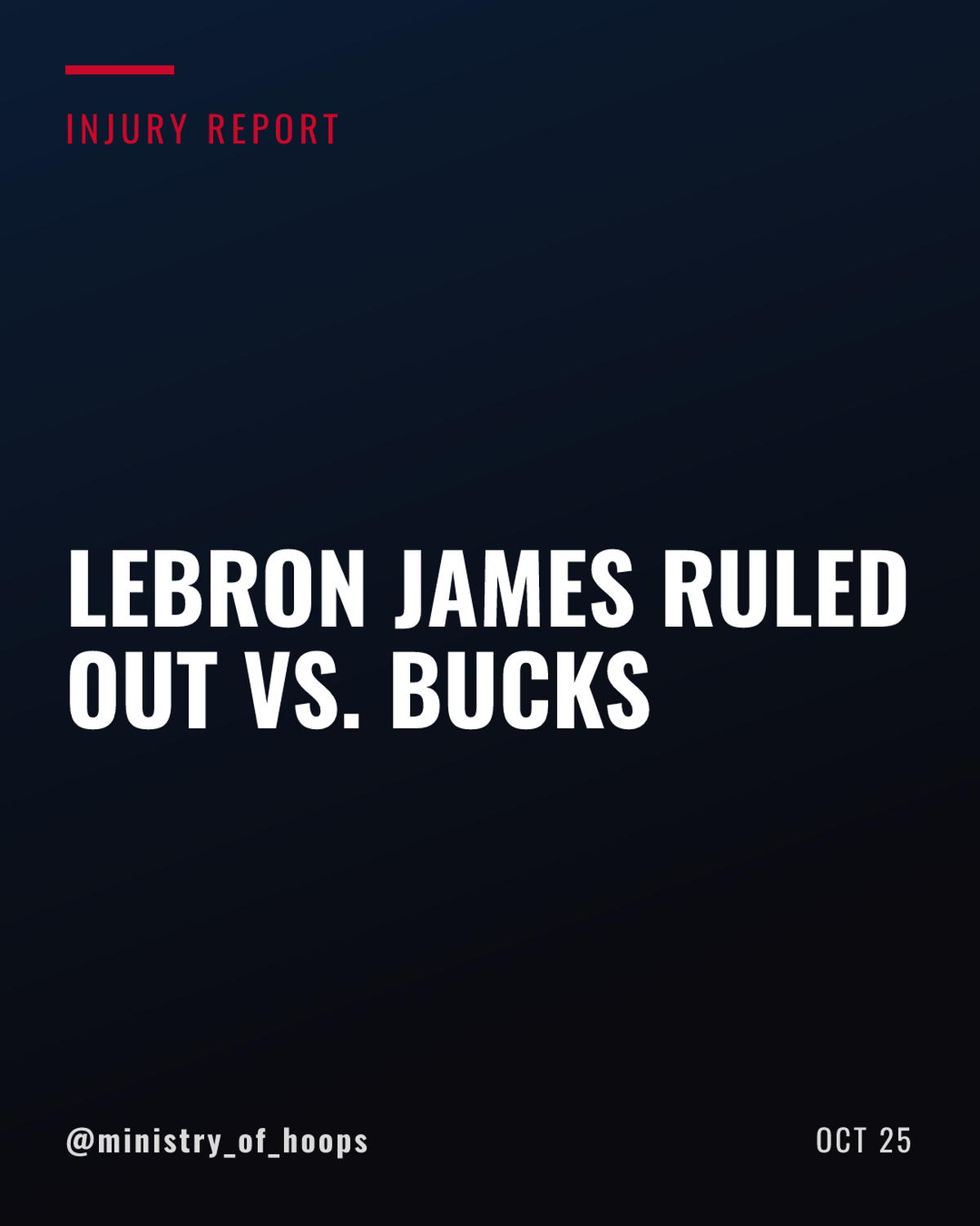 LeBron James Out for 76ers vs. Bucks on Saturday to Manage Sciatica