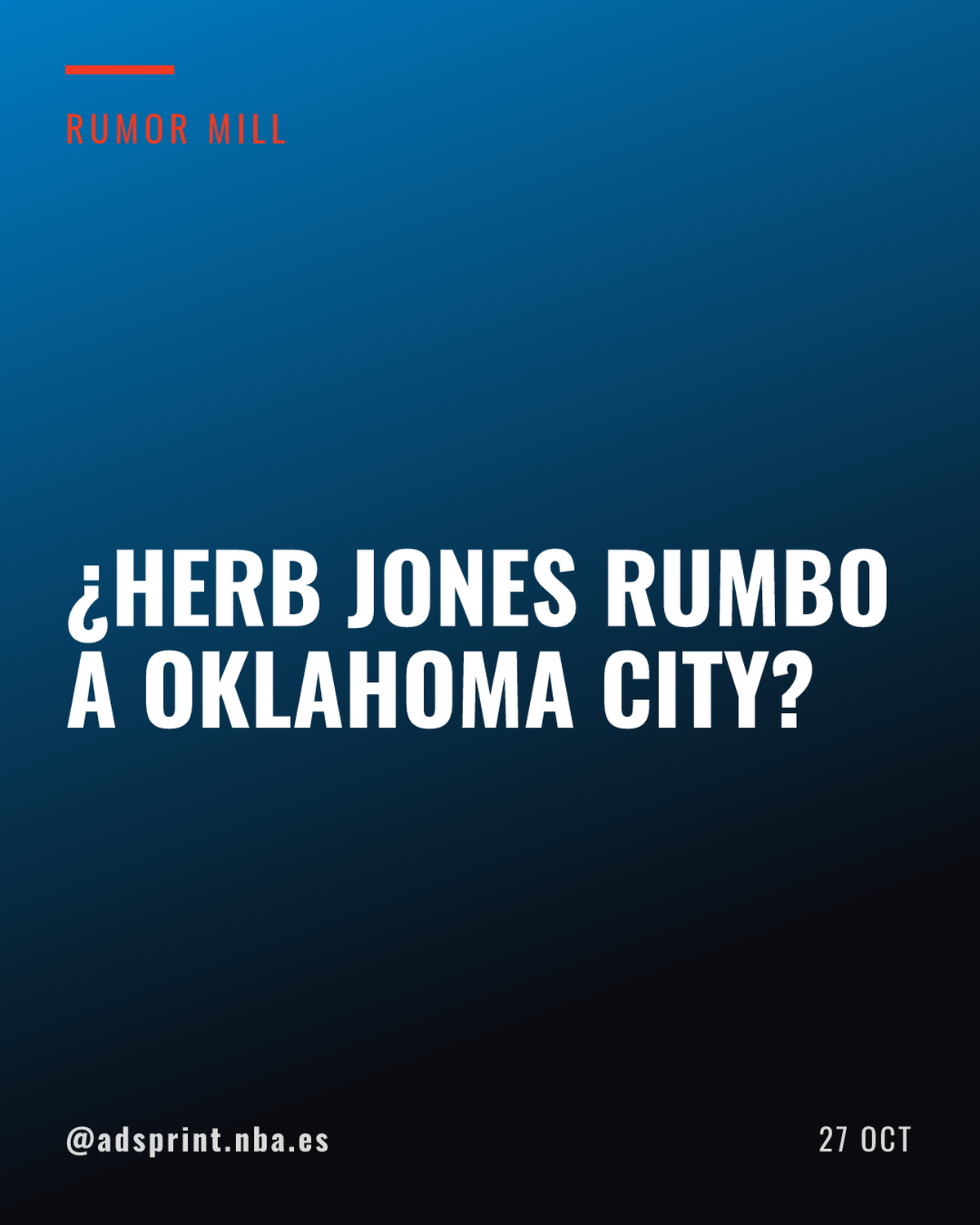 Los Thunder siguen la pista de Herb Jones tras la lesión de Jalen Williams
