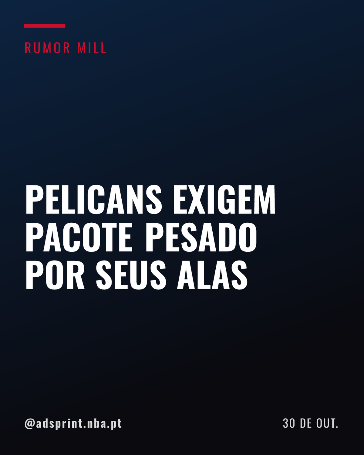 Pelicans exigem múltiplos picks de primeira rodada por Murphy III e Jones