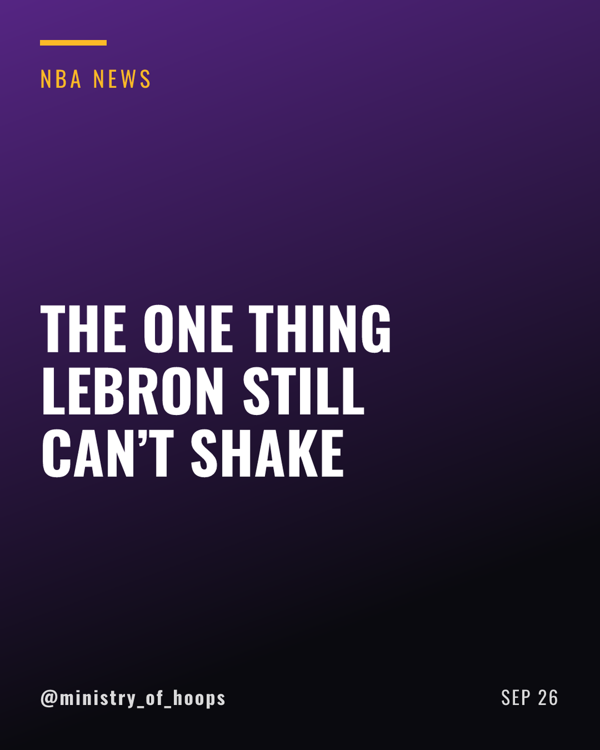LeBron James admits lack of 2020 Lakers title celebration still bothers him
